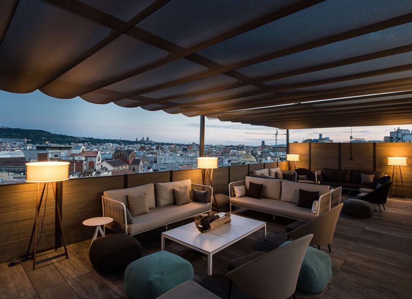 Takterrasse Foto
