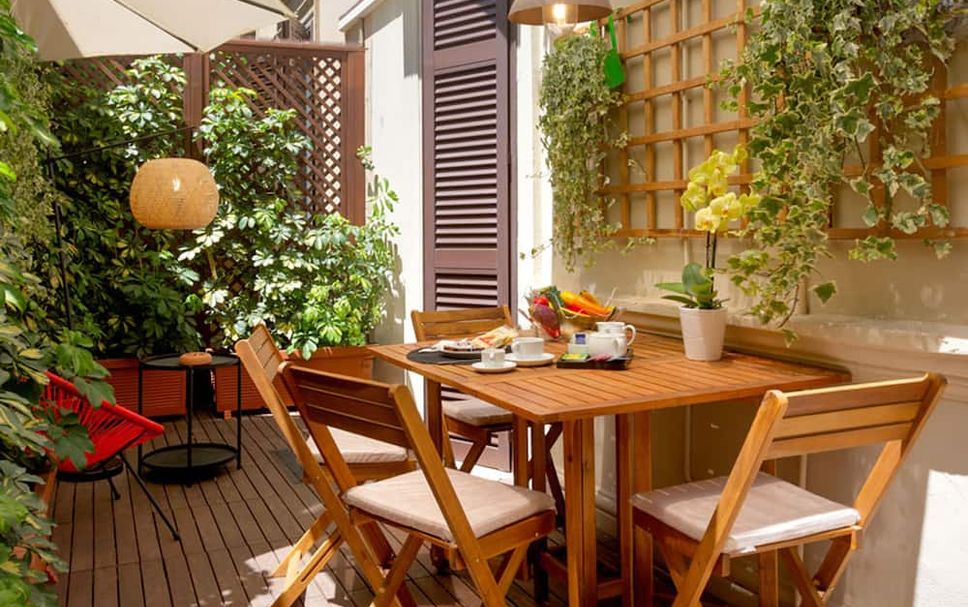 Patio Foto