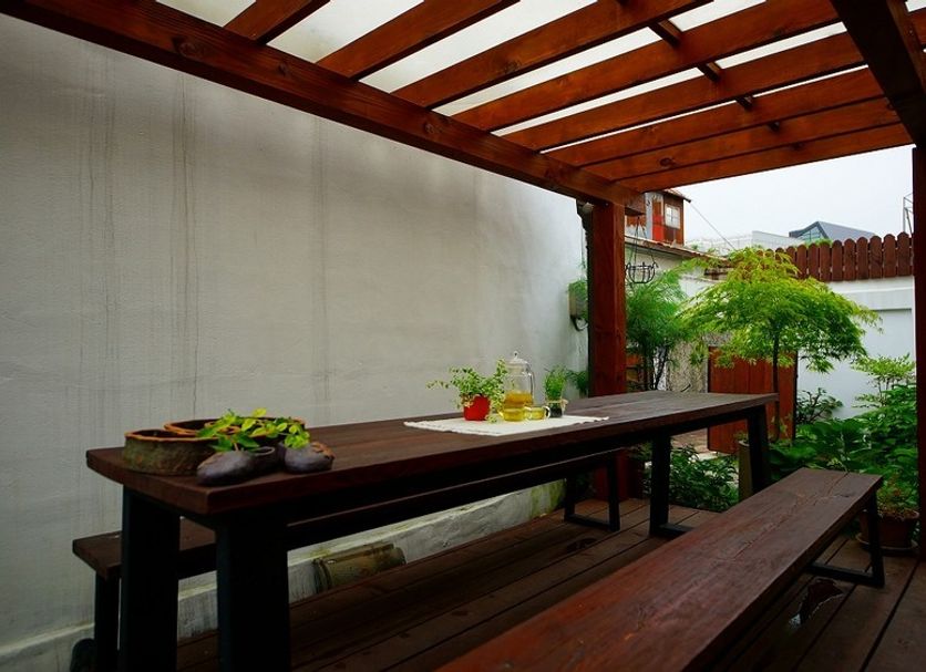 Patio Foto