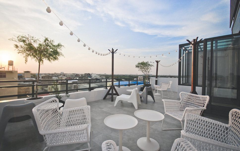 Takterrasse Foto