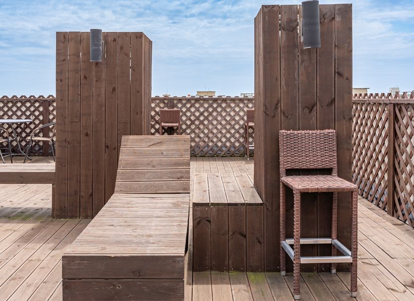 Takterrasse Foto