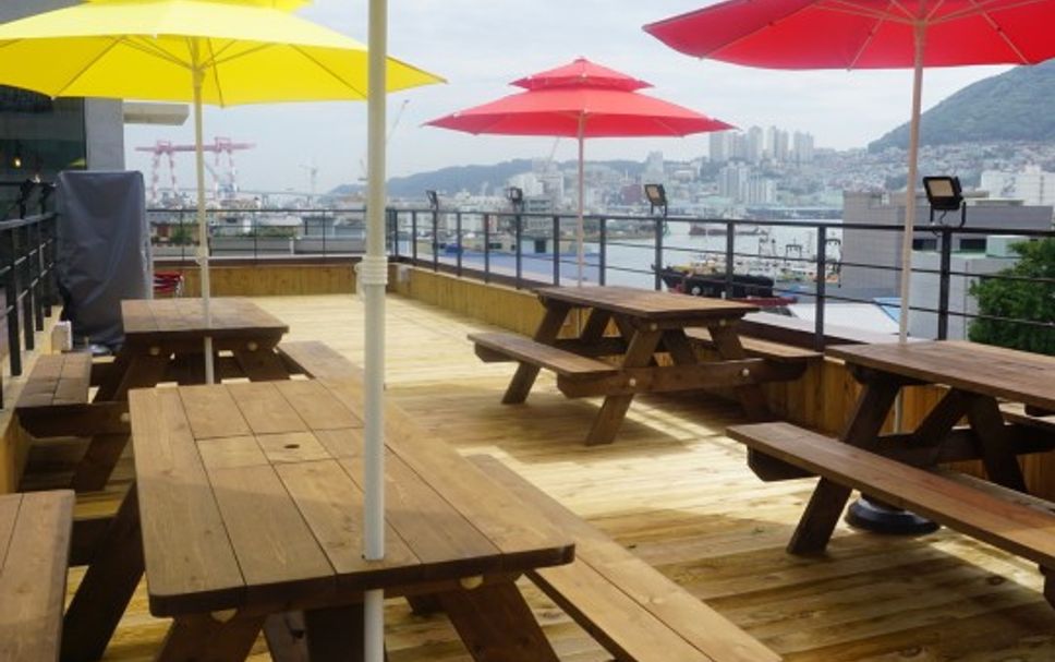 Takterrasse Foto