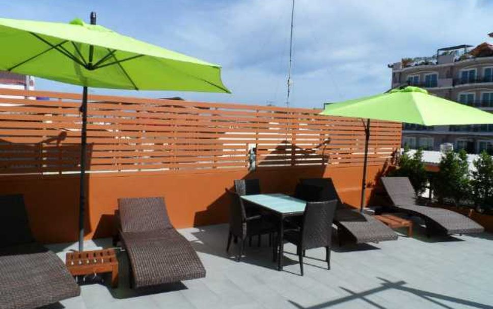 Takterrasse Foto