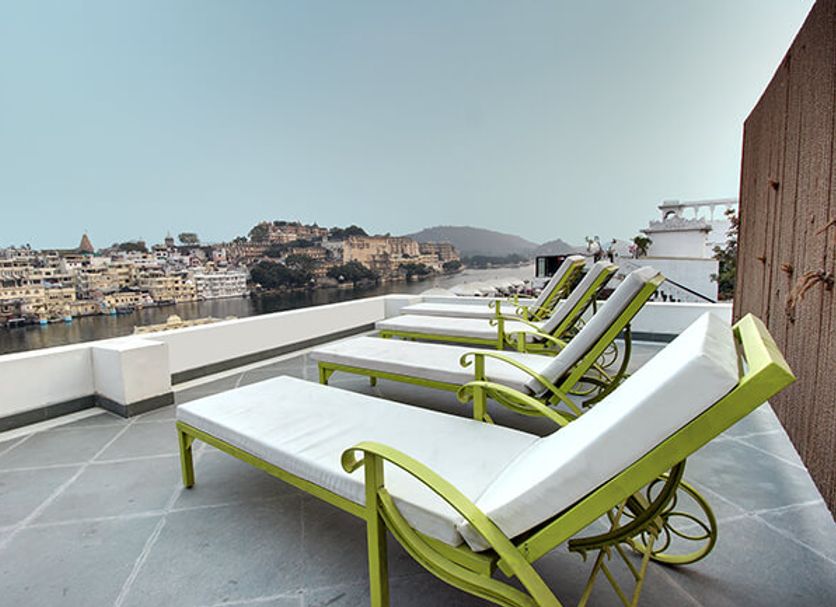 Takterrasse Foto
