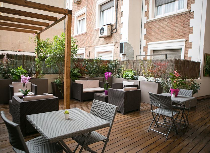 Takterrasse Foto