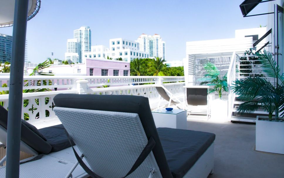 Takterrasse Foto