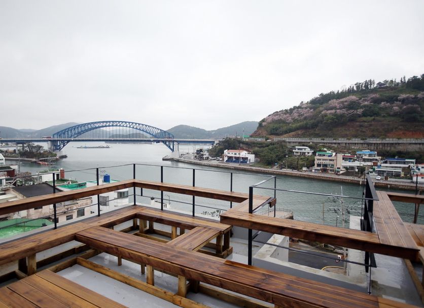 Takterrasse Foto