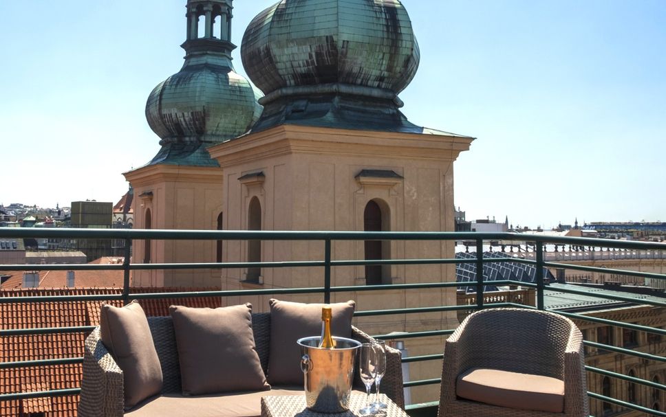 Takterrasse Foto