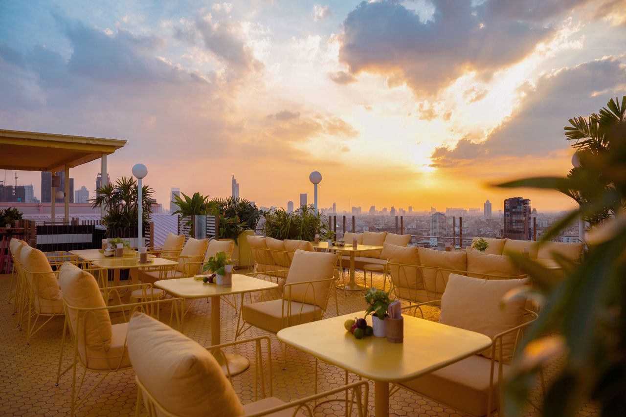 Takterrasse Foto