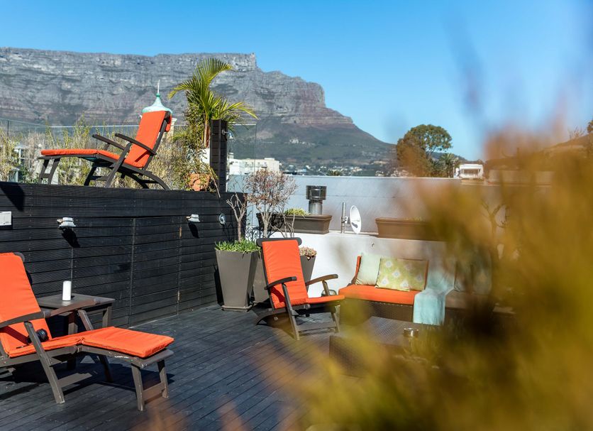 Takterrasse Foto