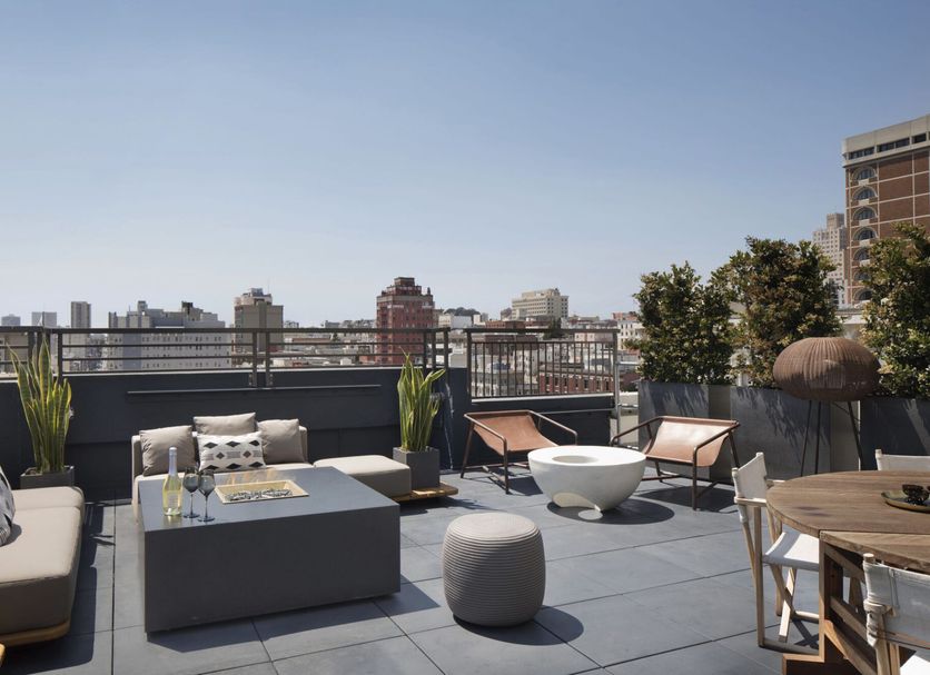 Takterrasse Foto